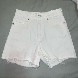 H&M White Denim Shorts